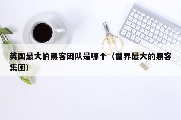 英国最大的黑客团队是哪个（世界最大的黑客集团）