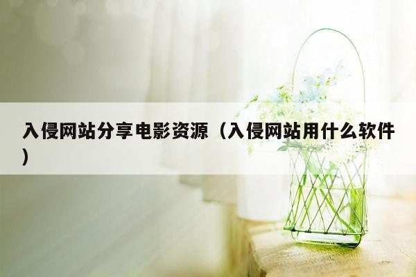 入侵网站分享电影资源（入侵网站用什么软件）