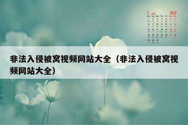 非法入侵被窝视频网站大全（非法入侵被窝视频网站大全）